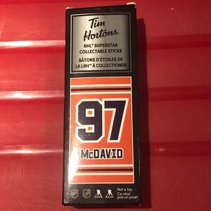 3/$40 Tim Hortons NHL Superstar Collectable Hockey Stick - McDavid